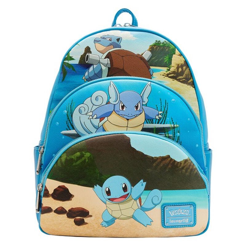 Рюкзак Pokémon Squirtle Evolution Triple Pocket Backpack