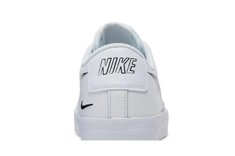 Кроссовки Nike Blazer Low '77 GS 'Sketch - White Black'