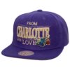 Mitchell-Ness-With-Love-Snapback-HWC-Charlotte-Hornets-Hat-100x100