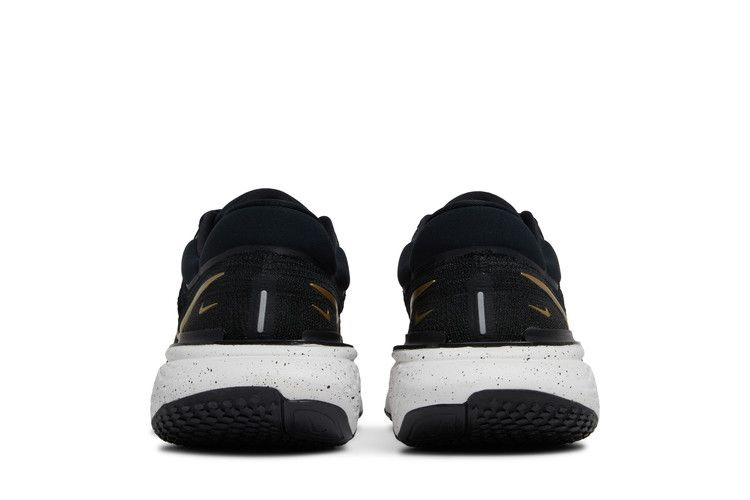 Кроссовки Nike ZoomX Invincible Run Flyknit 'Black Metallic Gold'