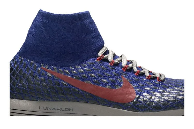 Кроссовки Gyakusou x NikeLab LunarEpic Flyknit Shield 'Deep Royal Blue'