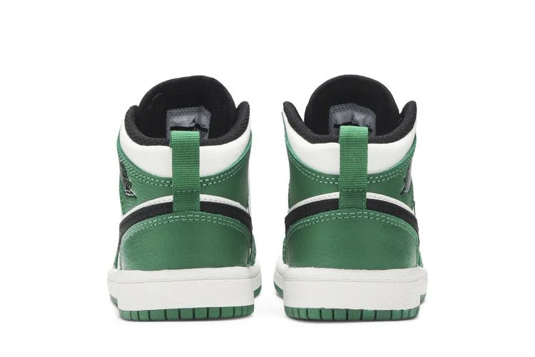 Кроссовки Air Jordan 1 Mid SE PS 'Pine Green'