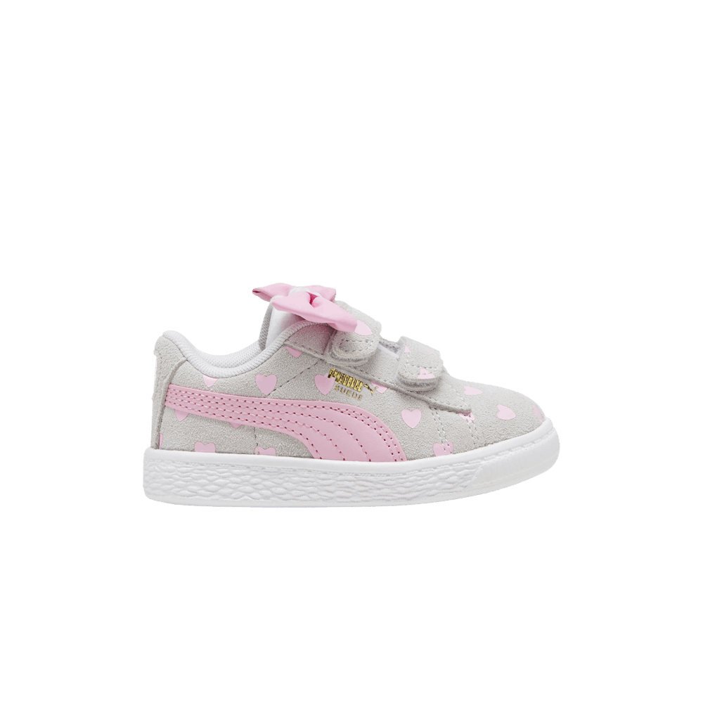Кроссовки Puma Suede Classic Re-Bow 5 Infant 'Hearts - Silver Mist'