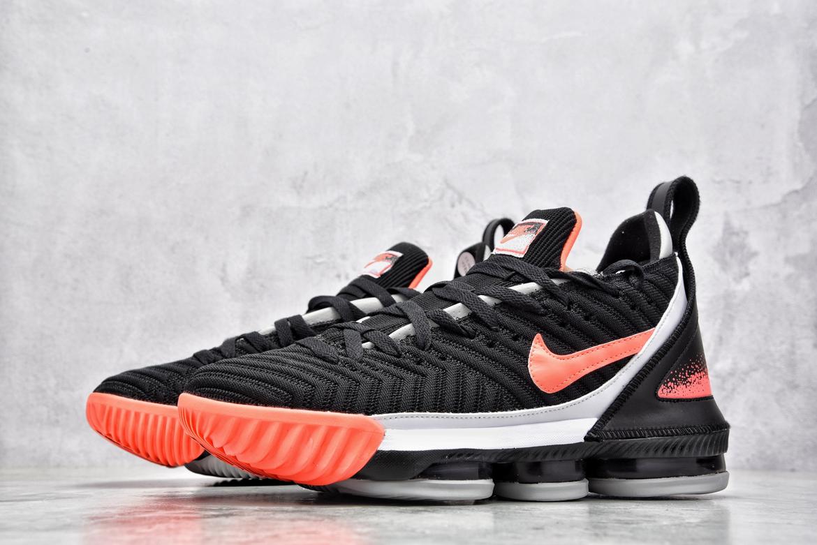 Кроссовки Nike LeBron 16 Black Hot Lava