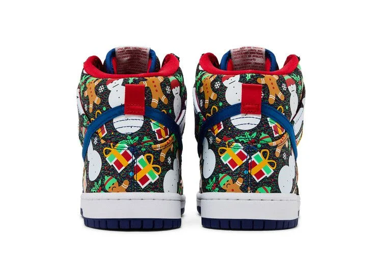 Кроссовки Concepts x Nike SB Dunk Pro High 'Ugly Christmas Sweater' 2017 Special Box