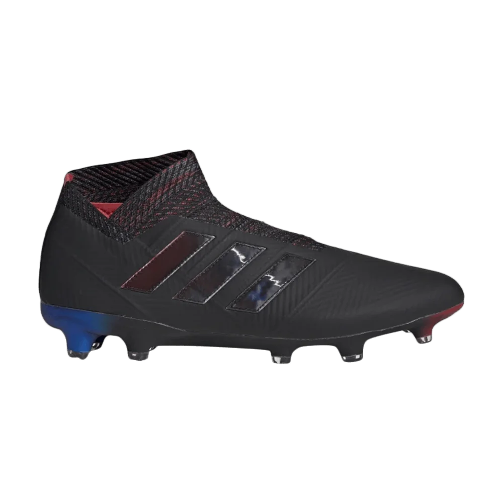 Krossovki-Adidas-Nemeziz-18-FG-Black-Red