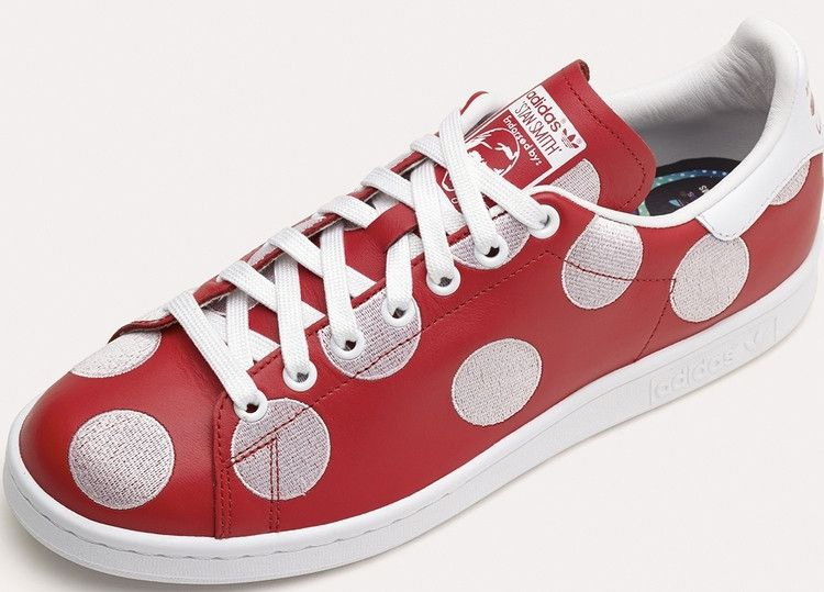Кроссовки Pharrell Williams x adidas Stan Smith 'Red'