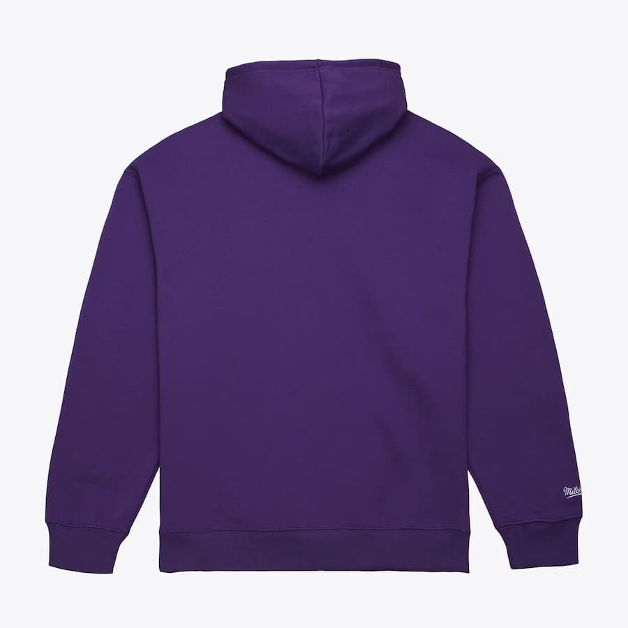 Худи Mitchell & Ness Purple Los Angeles Lakers Tonal Logo Heavyweight Fleece Pullover Hoodie