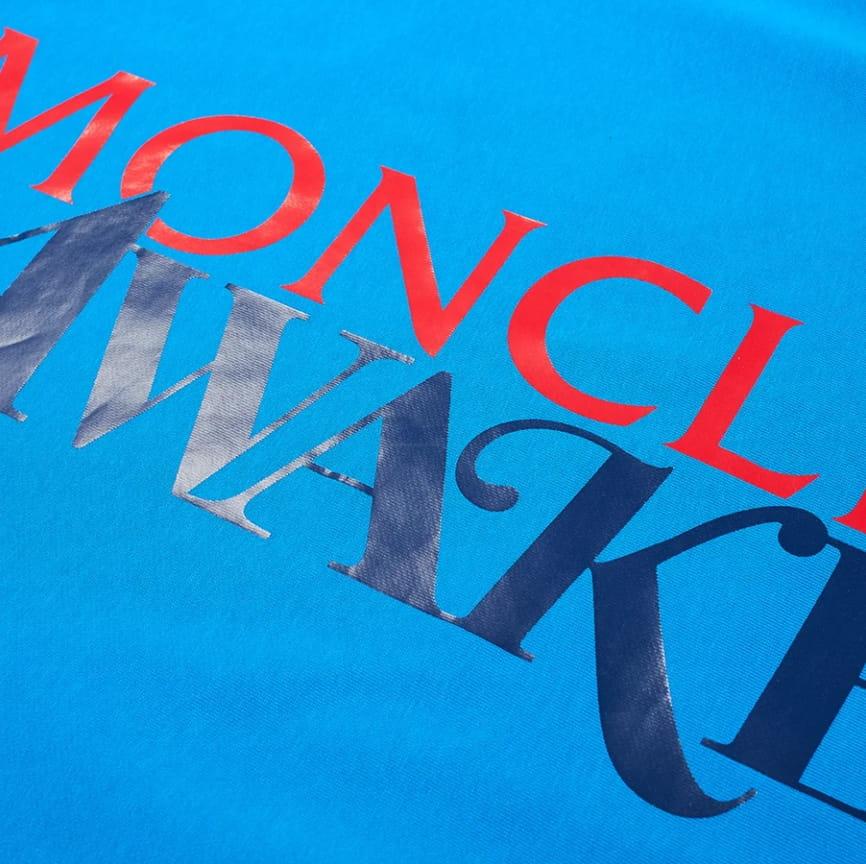 Толстовка Awake x Moncler Crewneck Blue