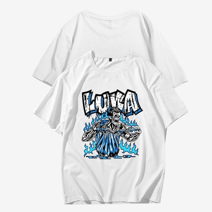 Футболка Ehot Doncic Scull White T-Shirt