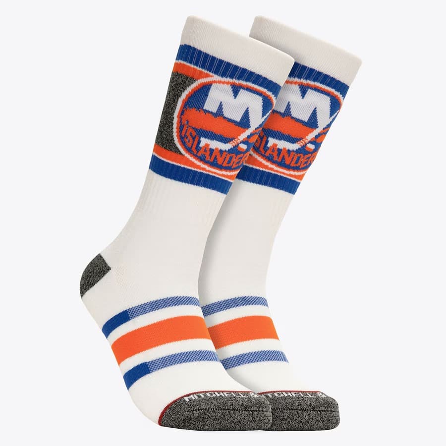 Спортивные носки Mitchell & Ness New York Islanders Power Play Crew Socks