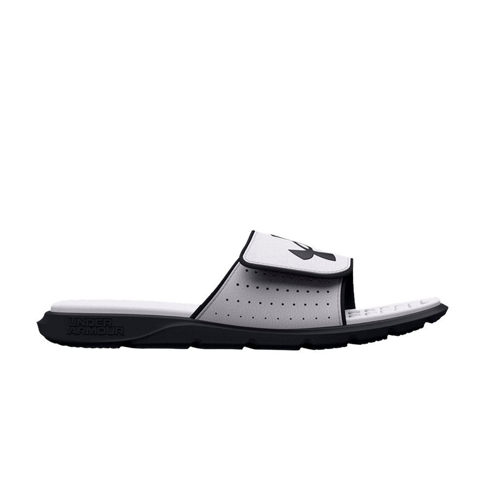 Кроссовки Under Armour Ignite 7 Graphic Footbed Slide GS 'White Black'