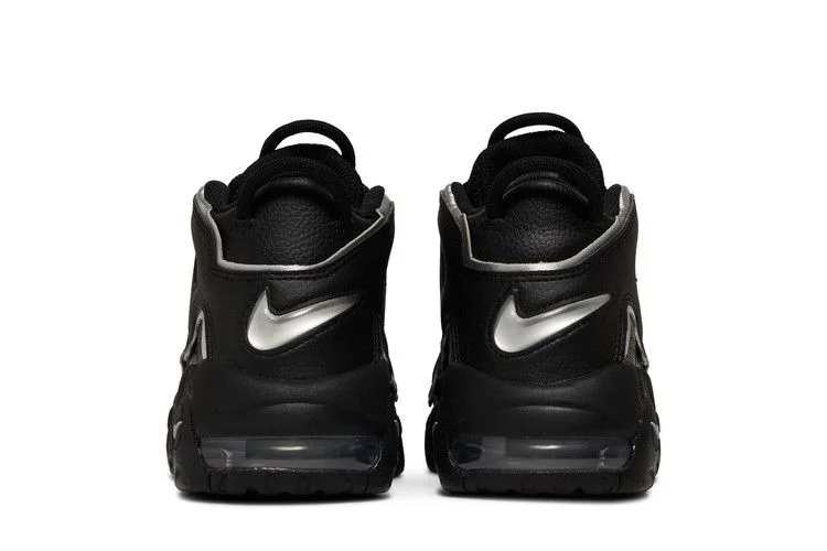Кроссовки Nike Wmns Air More Uptempo 'Black Metallic Silver'