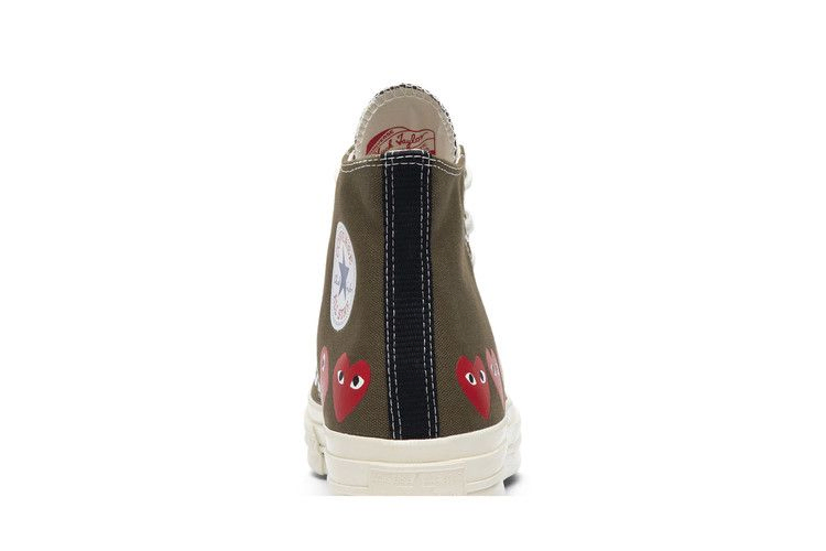 Кроссовки Comme des Garçons Play x Converse Chuck 70 Hi Top 'Multi Heart'
