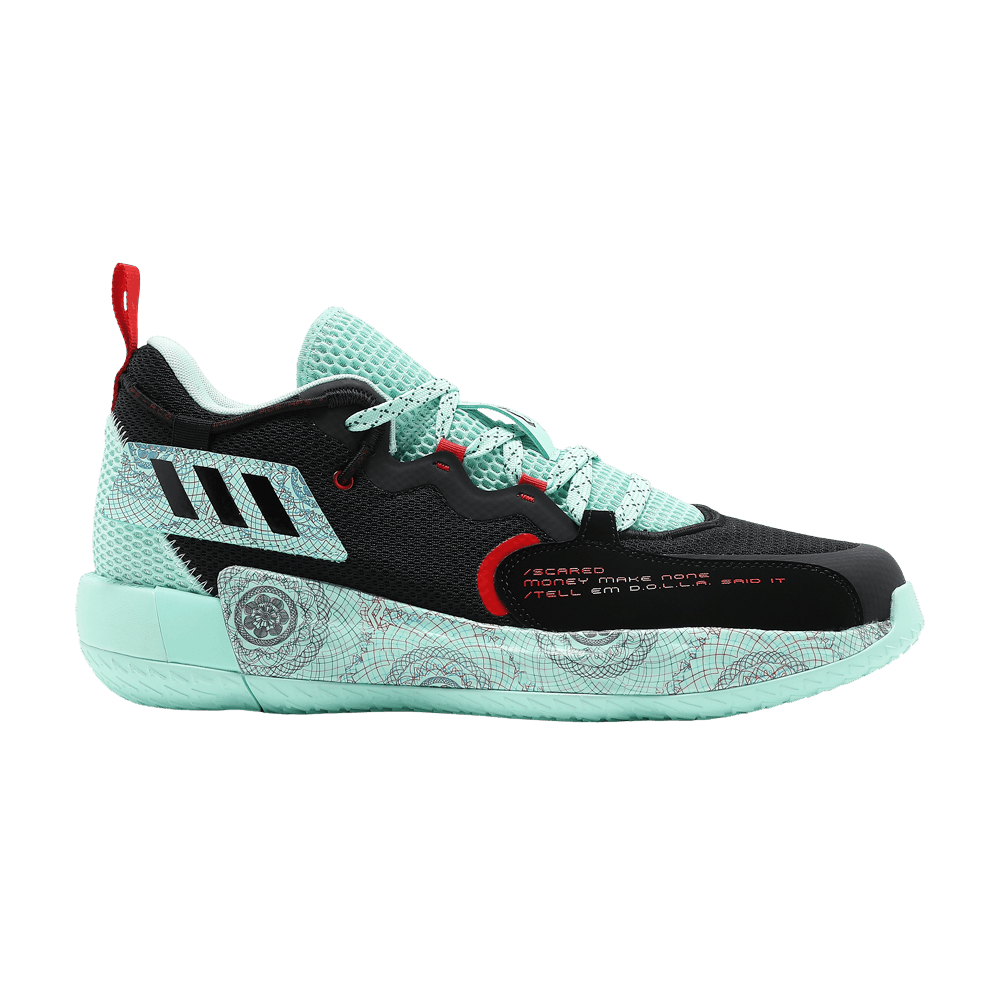 Кроссовки adidas Dame 7 EXTPLY 'Black Clear Mint'
