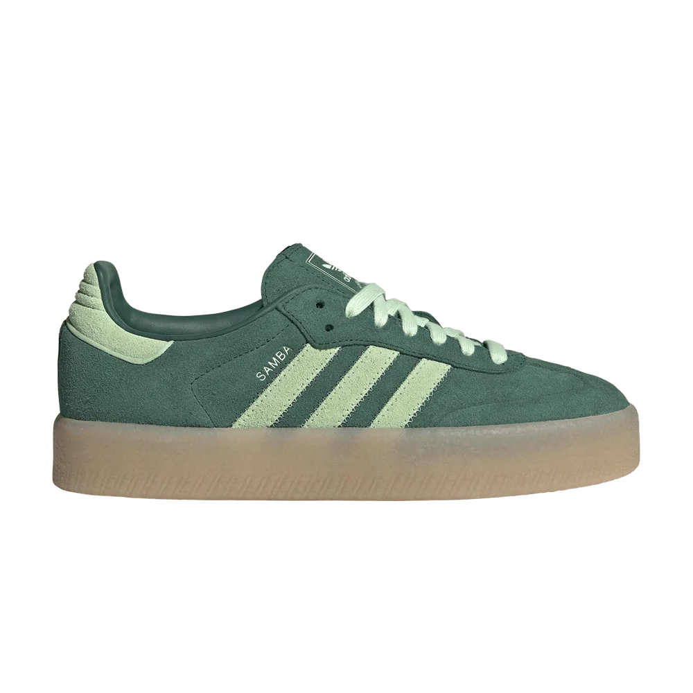 Krossovki-adidas-Wmns-Sambae-Collegiate-Green-Spark-Gum