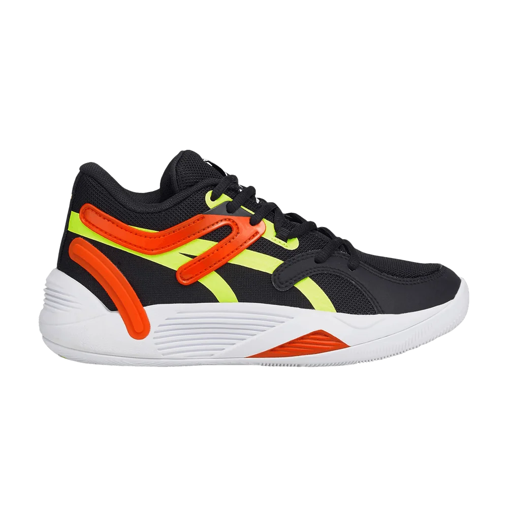 Кроссовки Puma TRC Blaze Court Big Kid 'Black Cherry Tomato'