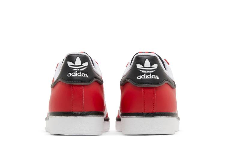 Кроссовки adidas Superstar 'Track Suit Pack - Scarlet Charcoal'