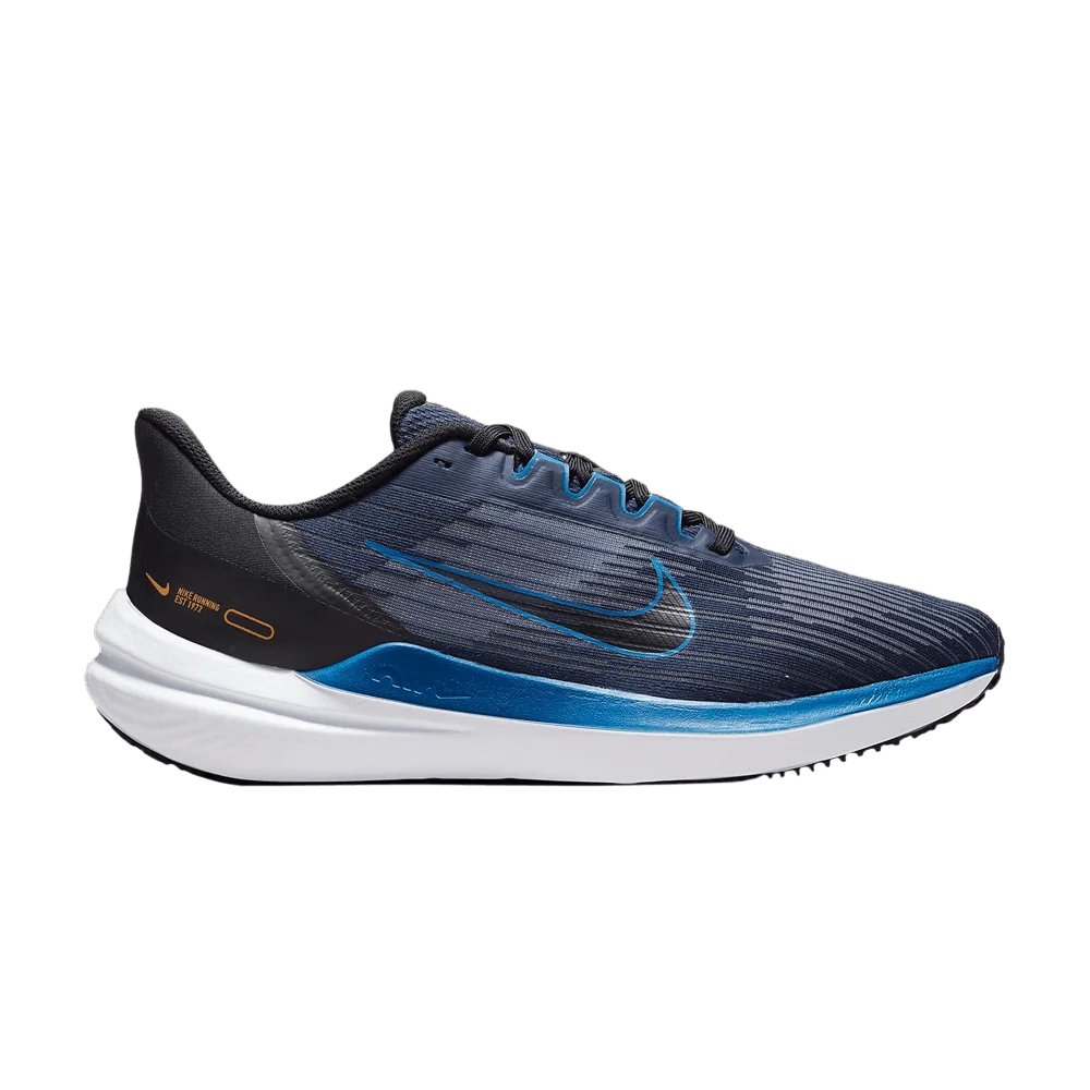 Кроссовки Nike Air Winflo 9 'Obsidian Dark Marina Blue'