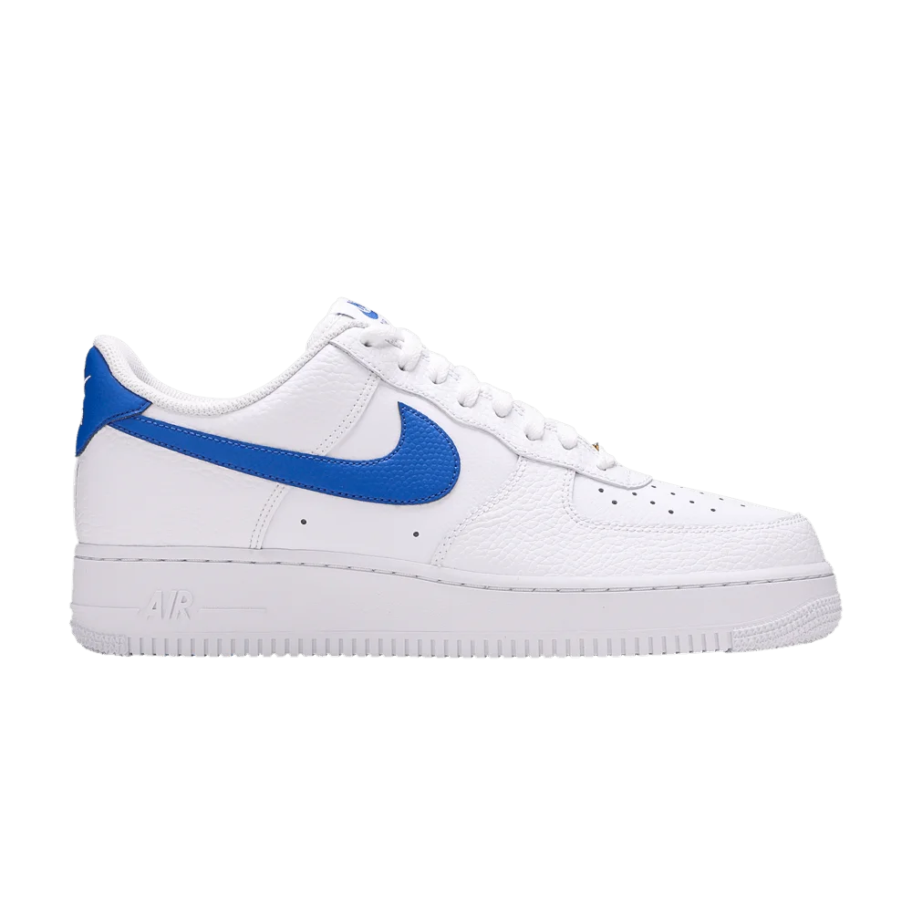 Krossovki-Nike-Air-Force-1-Low-White-Game-Royal