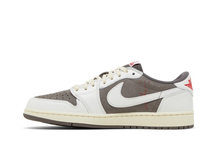 Кроссовки Travis Scott x Air Jordan 1 Retro Low OG 'Reverse Mocha' Sample