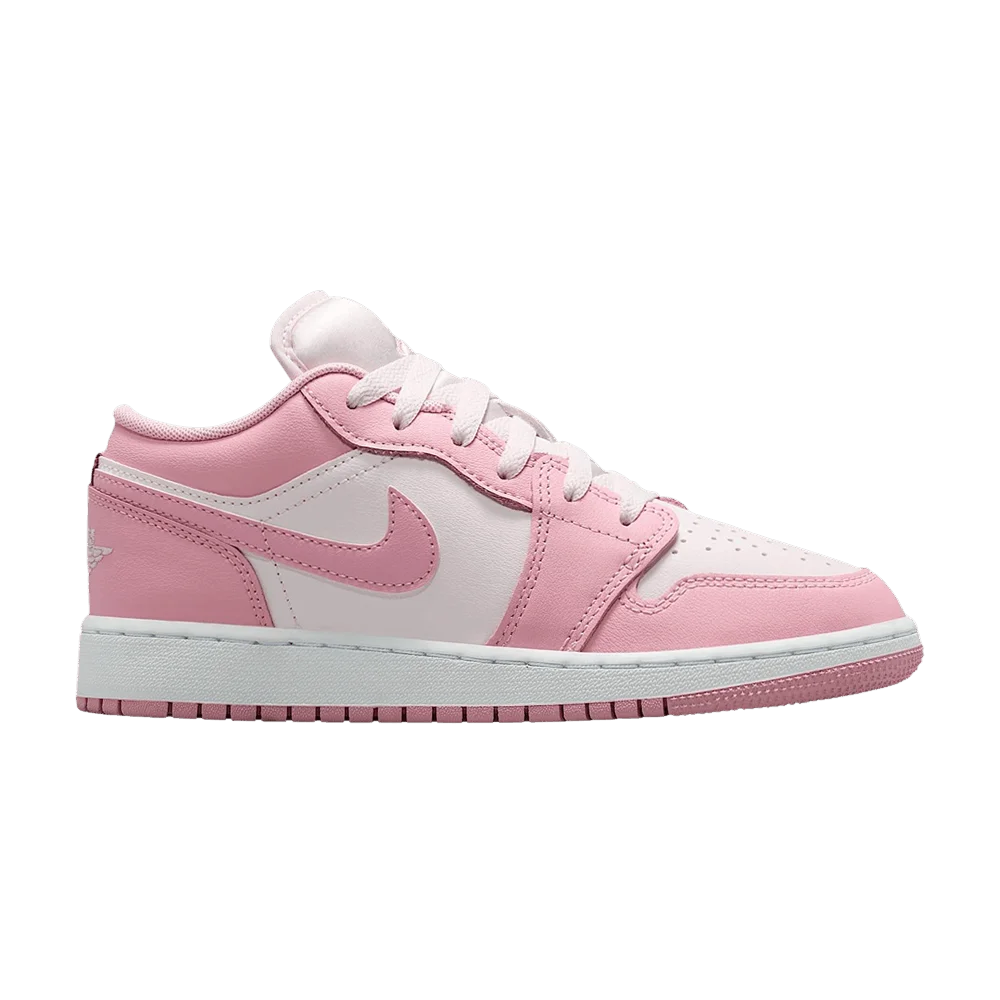 Кроссовки Air Jordan 1 Low GS 'Medium Soft Pink/White/Pearl Pink'