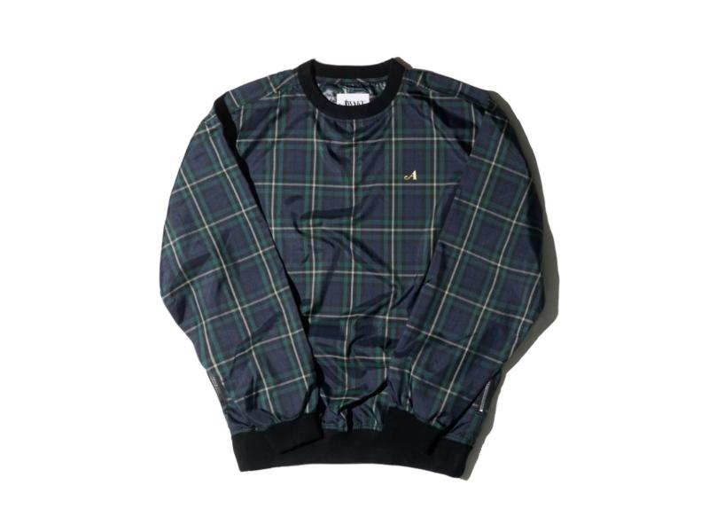 Ветровка Awake Plaid Windbreaker Pullover Jacket Green