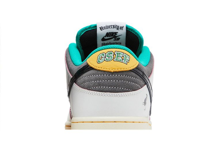 Кроссовки Men's CSEF x Nike Dunk Low SB 'White Clear Emerald'