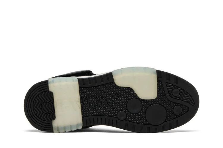 Кроссовки Off-White Out of Office Mid 'Black White Clear Sole'