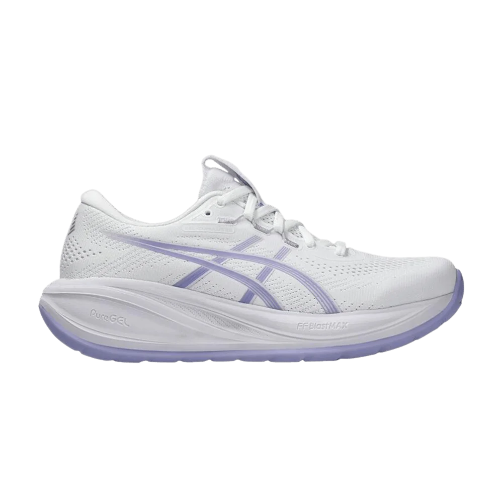 Кроссовки ASICS Wmns Gel-Cumulus 28 D Wide 'White Bluebell'