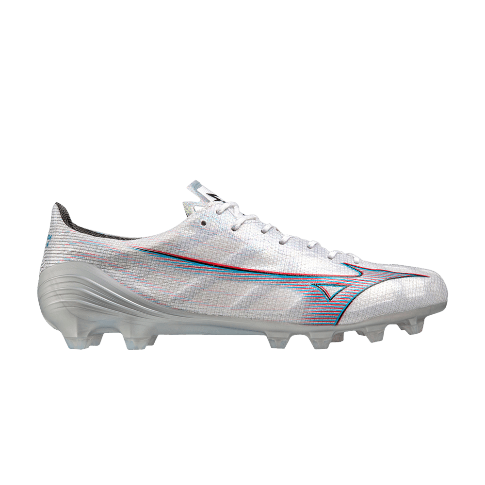 Кроссовки Mizuno Alpha Japan 'White Ignition Red'