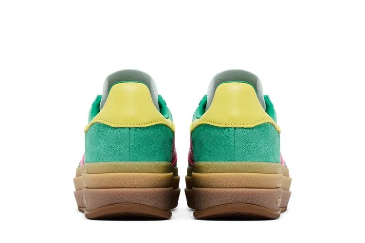 Кроссовки adidas Wmns Gazelle Bold 'Court Green Lucid Pink'