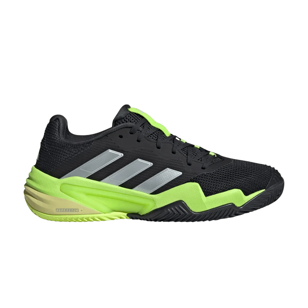 Кроссовки adidas Barricade 13 M CL 'Core Black Zero Metalic Lucid Lemon'