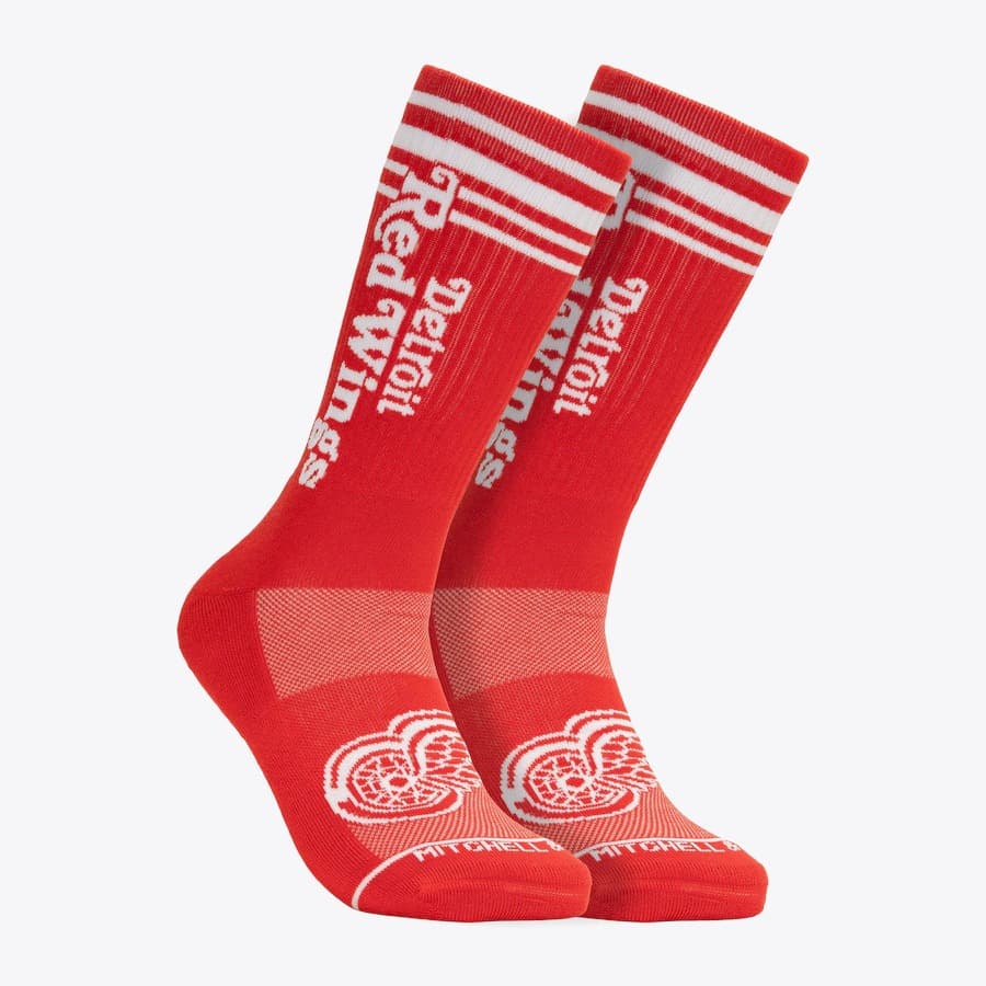 Спортивные носки Mitchell & Ness Detroit Red Wings Power Play Crew Socks