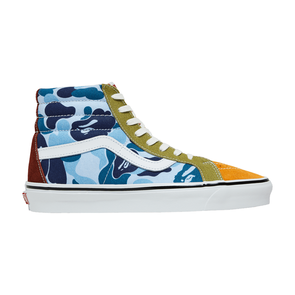 Кроссовки Vans BAPE x Sk8-Hi 36 DX 'Multi Camo'