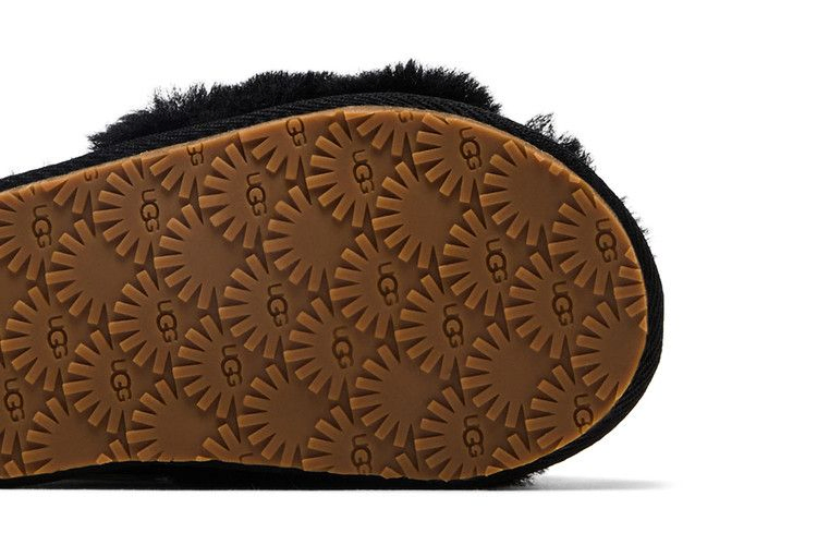 Кроссовки UGG Fluff Yeah Slide Toddler 'Black'