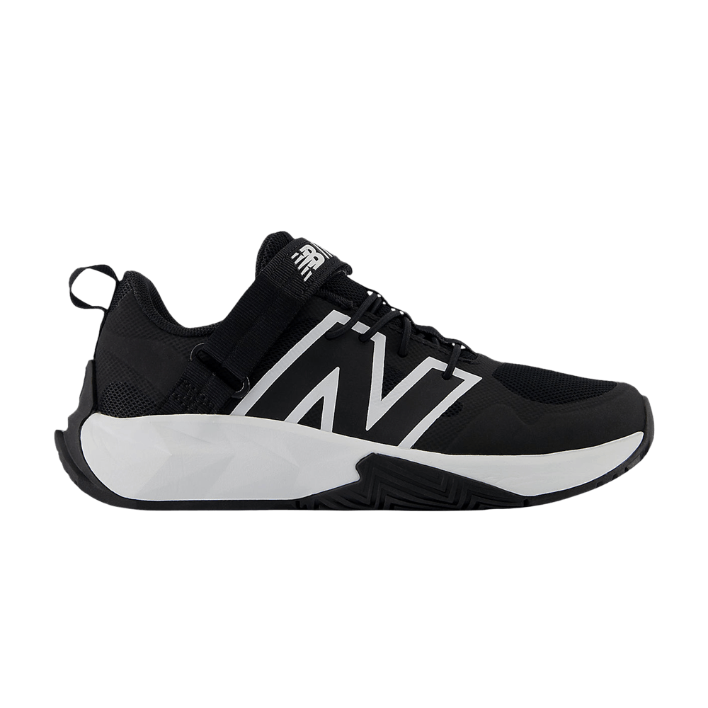 Кроссовки New Balance FuelCell Play Bungee Lace Top Strap Little Kid Wide 'Black White'