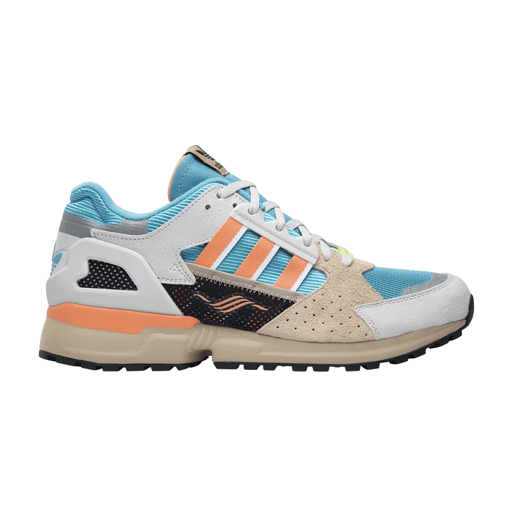 Кроссовки Adidas ZX 10000C 'Grey Coral Blue'
