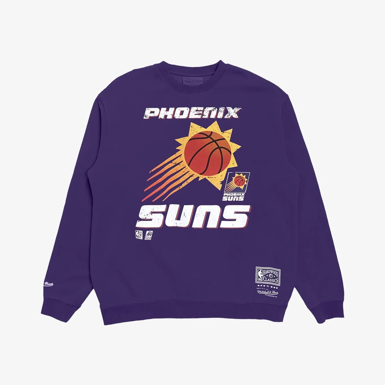 Футболка Mitchell & Ness Phoenix Suns Vintage Shooting NBA Crew Neck Jumper