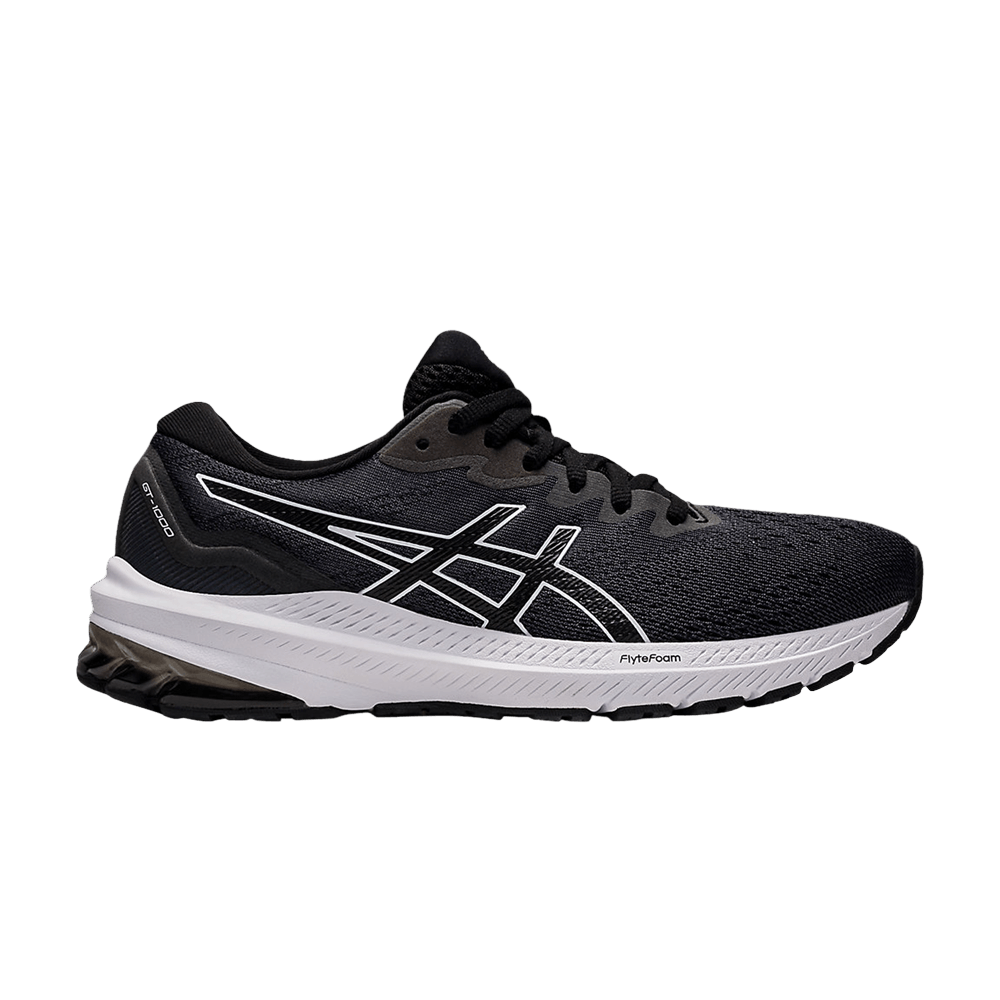 Кроссовки Asics Wmns GT 1000 11 Wide 'Black White'