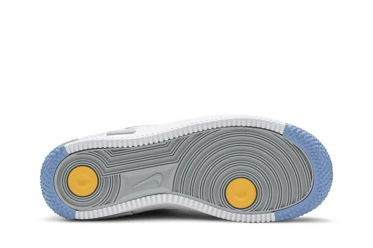 Кроссовки Nike Air Force 1 React 'Smoke Grey Gold'