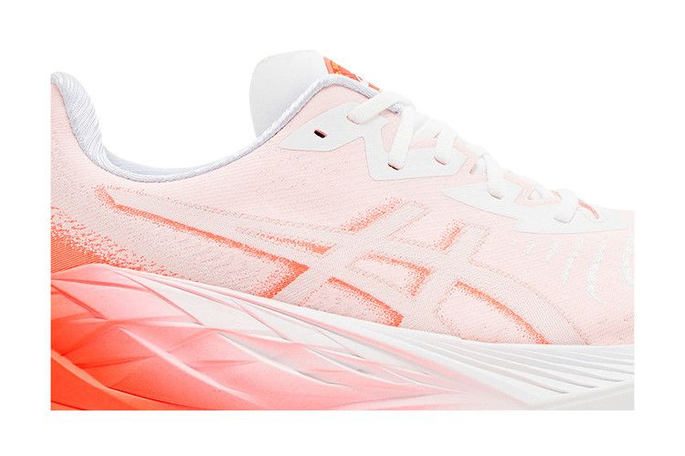 Кроссовки Hakaone Ekiden x ASICS Novablast 4 'White Sunrise Red'
