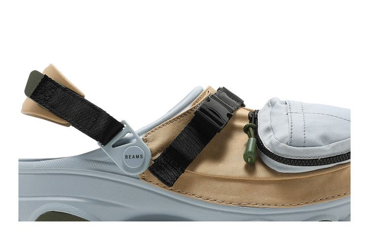 Сабо BEAMS x Crocs Classic All Terrain Outdoor Clog 'Khaki Grey'