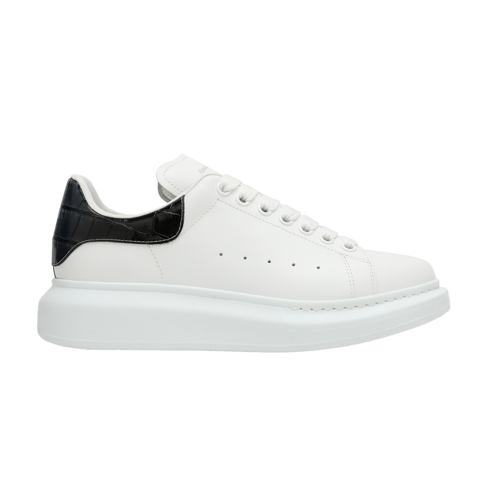 Кроссовки Alexander McQueen Wmns Oversized Sneaker 'Gradient Croc - White Blue'