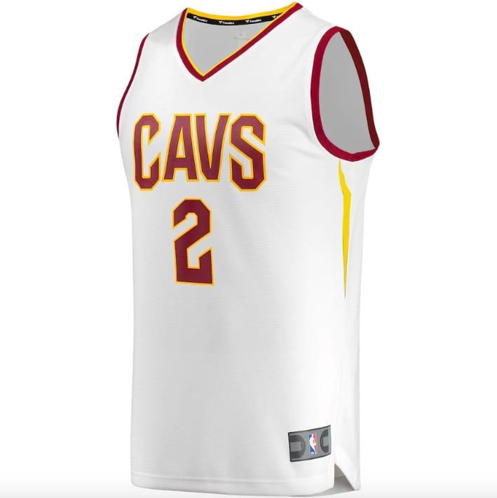Баскетбольная джерси Cleveland Cavaliers #2 Collin Sexton Fast Break Association White Jersey