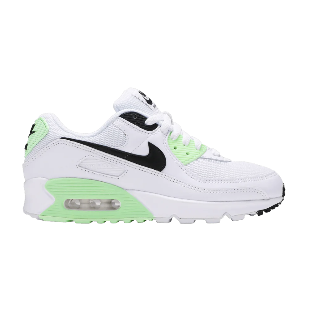 Krossovki-Nike-Wmns-Air-Max-90-White-Vapor-Green