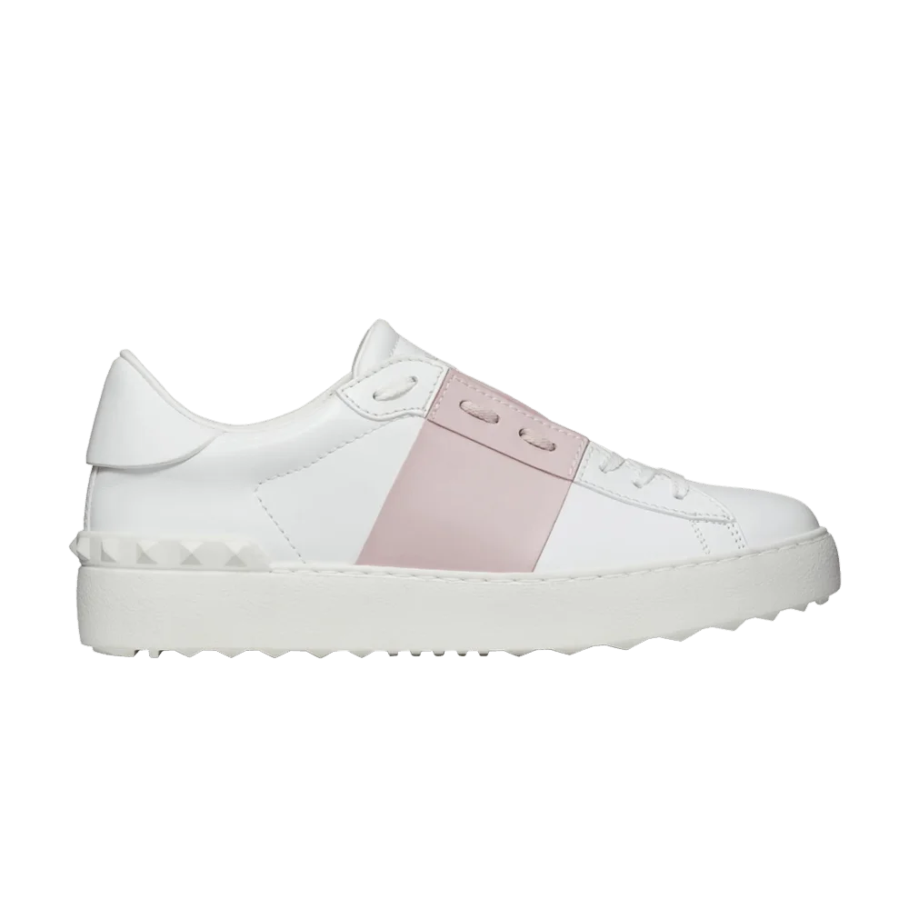 Кроссовки Valentino Wmns Open Sneaker 'White Water Rose'