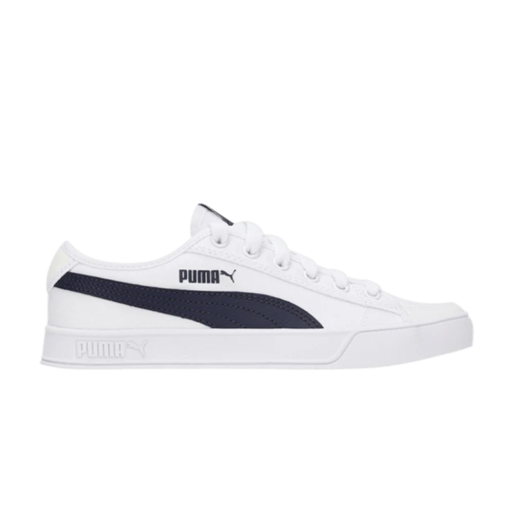 Кроссовки Puma Smash v2 Vulc CV 'White Peacoat'