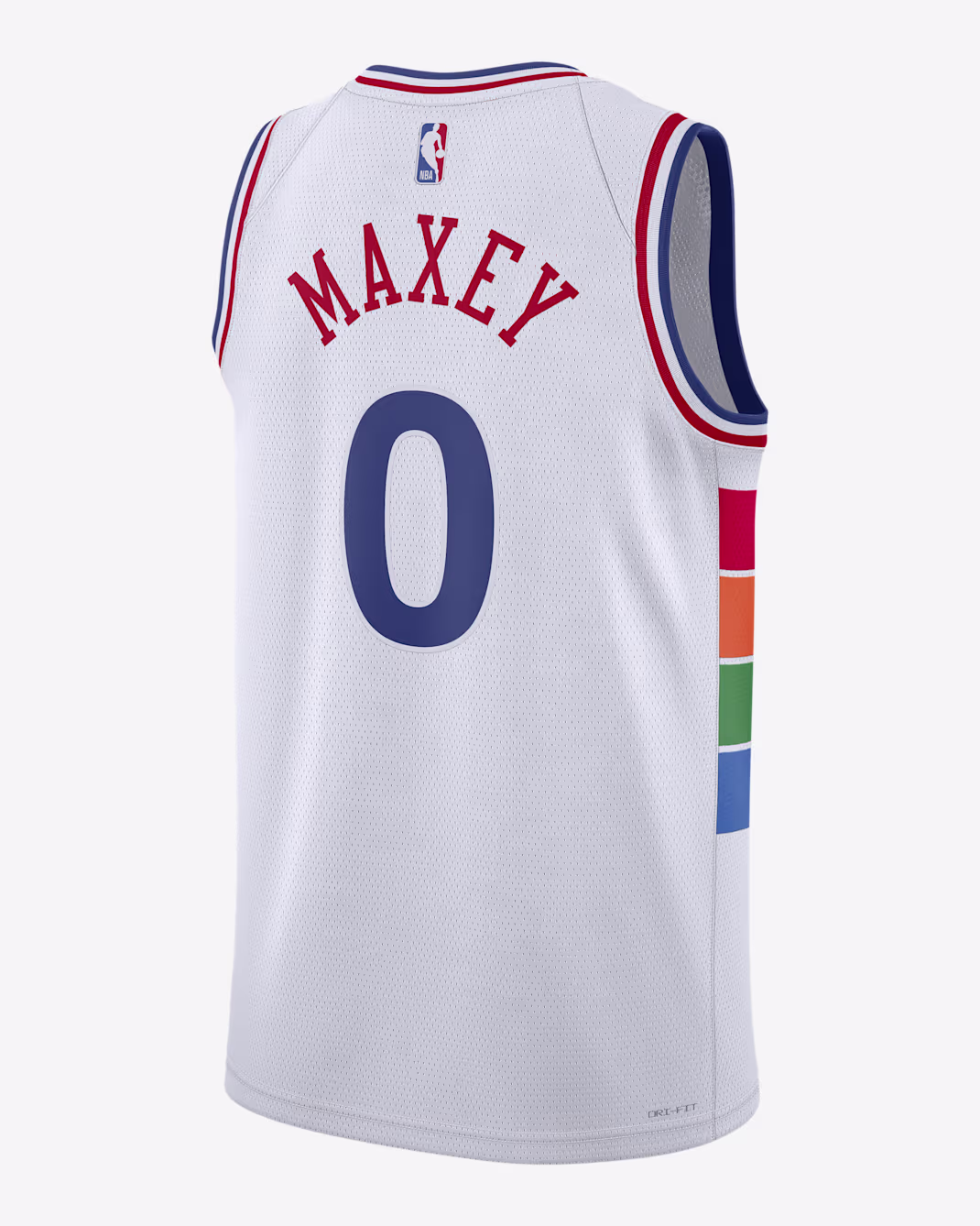 Баскетбольное джерси Nike NBA Tyrese Maxey Philadelphia 76ers 24-25 City Edition Swingman