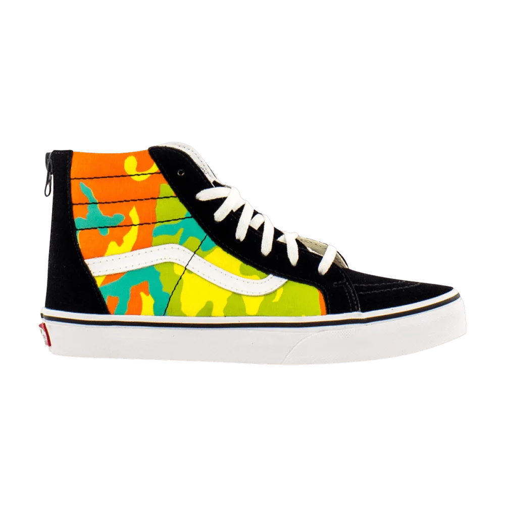 Кроссовки Vans Sk8-Hi Zip Kids 'Pop Camo'